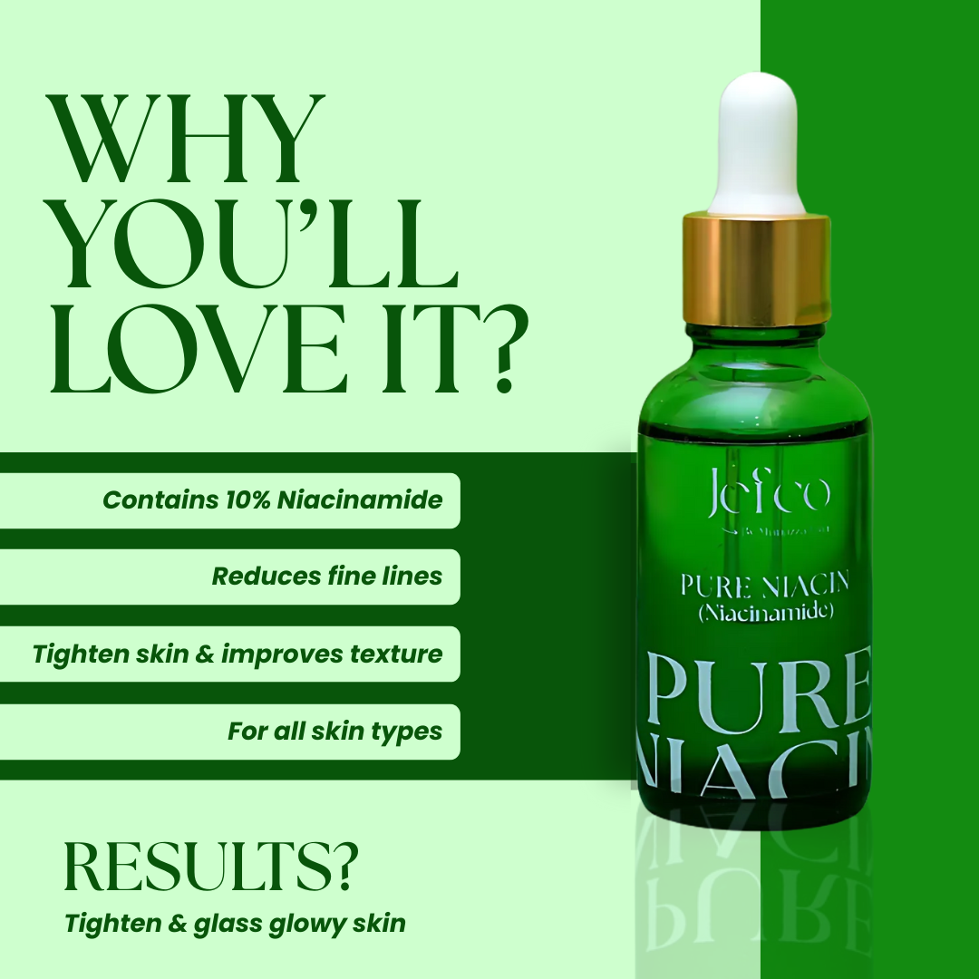 Pure Niacin - 10% Niacinamide