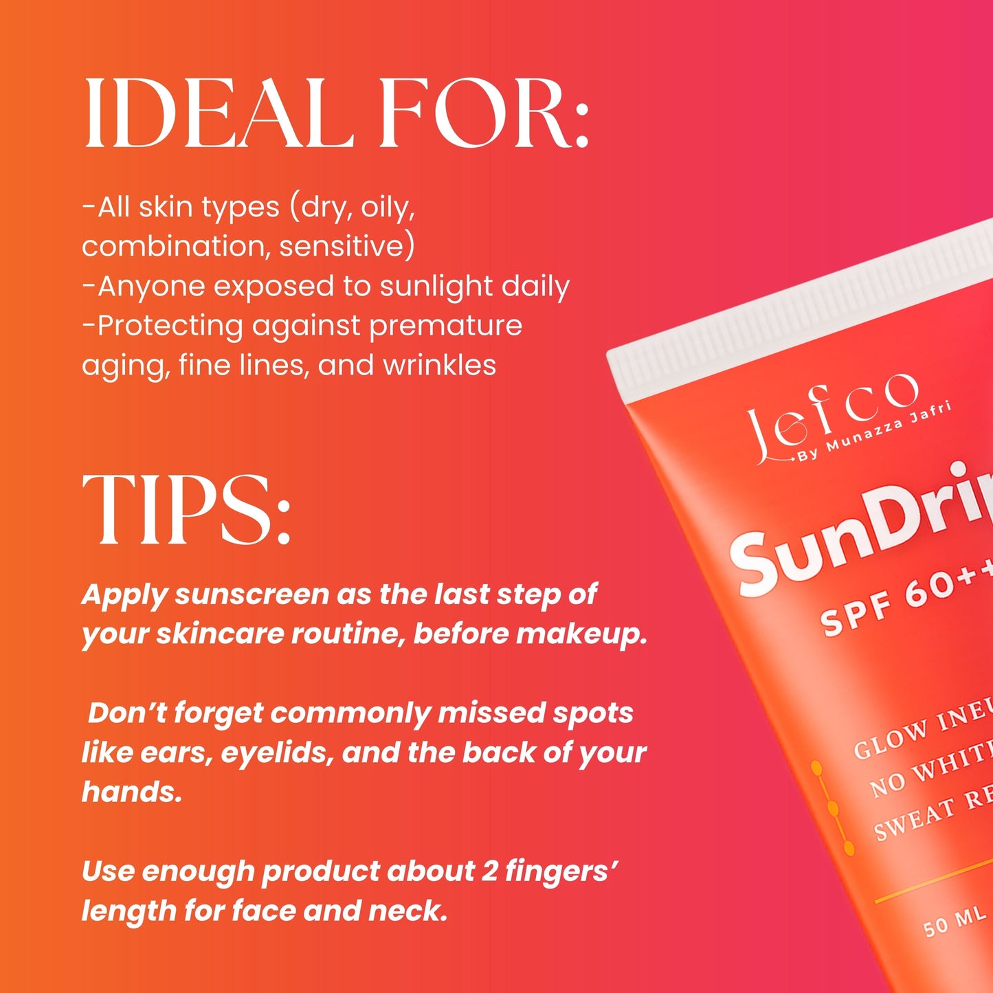 SunDrip SPF 60++